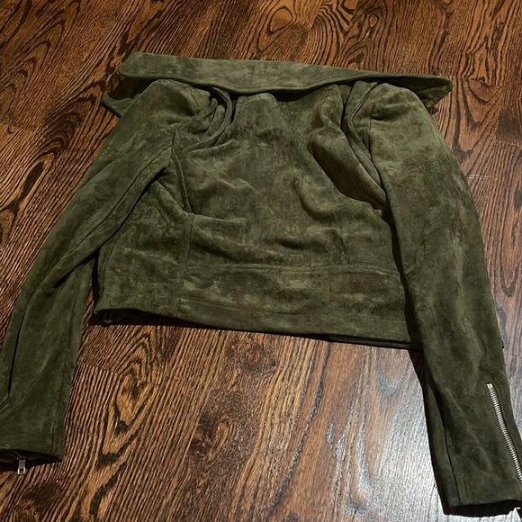 Green Suede Jacket - Picture 8 of 8